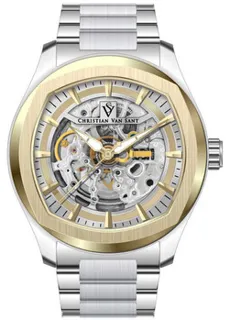 Christian Van Sant Romeo CV9505 42mm Stainless steel Golden