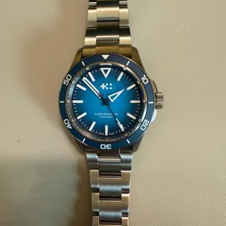 Christopher Ward FULL SET 41mm Titanium Blue