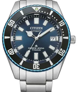 Citizen Promaster Marine NB6026-56L 41mm Titanium Blue