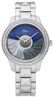 Dior Grand Bal Plisse Soleil CD153B10M002 Stainless steel Blue