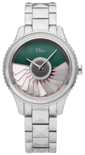 Dior Grand Bal Plisse Soleil CD153B11M002 Stainless steel Green