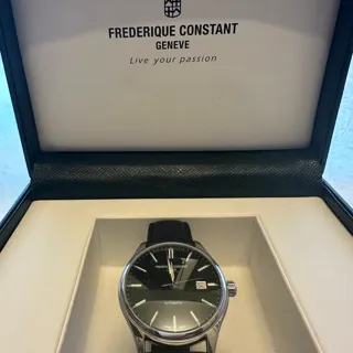 Frédérique Constant Classics Index FC-303B5B6 40mm Stainless steel Black