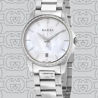 Gucci G-Timeless YA126543 27mm Stainless steel White