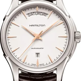 Hamilton Jazzmaster H32505511 40mm Stainless steel White