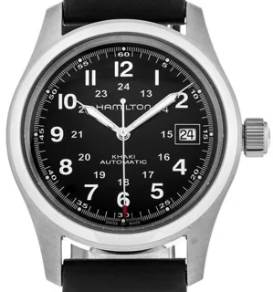 Hamilton Khaki Field H70455733 38mm Stainless steel Black