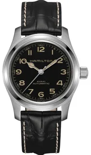 Hamilton Khaki Field H70605731 42mm Stainless steel Black