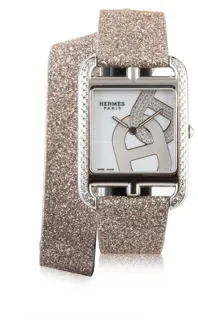 Hermès Cape Cod 29mm Stainless steel White