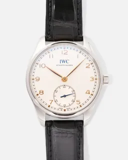 IWC Portugieser IW358303 40mm Stainless steel Silver