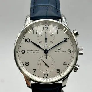 IWC Portugieser IW371446 41mm Stainless steel Blue