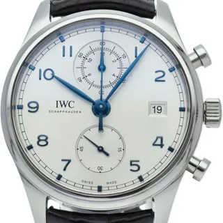 IWC Portugieser IW390302 42mm Stainless steel Silver