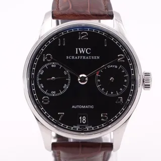 IWC Portugieser IW500109 42mm Stainless steel Black