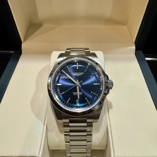 Longines Conquest L37204926 38mm Stainless steel Blue