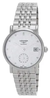 Longines Elegant L4.312.4.77.6 34.5mm Stainless steel Silver