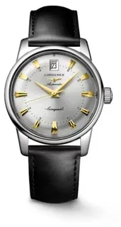 Longines Heritage L1.645.4.75.4 40mm Stainless steel Silver