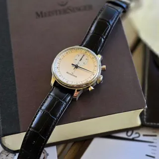 MeisterSinger Singular MM401G 43mm Stainless steel Silver