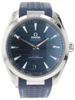 Omega Aqua Terra 220.12.41.21.03.001 41mm Stainless steel blue