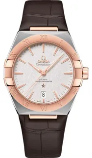 Omega Constellation 131.23.39.20.02.001 39mm Yellow gold and Stainless steel Champagne