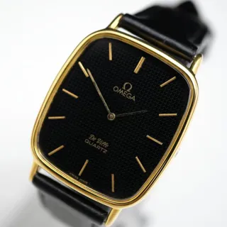 Omega De Ville 191.0091 29mm Yellow gold Black