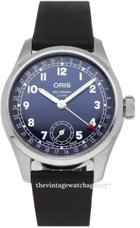 Oris Big Crown Pointer Date 01 403 7776 4065-07 5 19 11 Stainless steel Blue