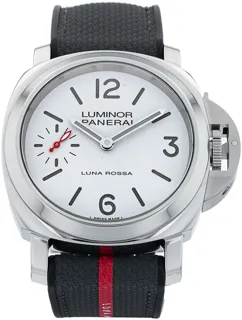 Panerai Luminor Luna Rossa PAM 01342 44mm Stainless steel White