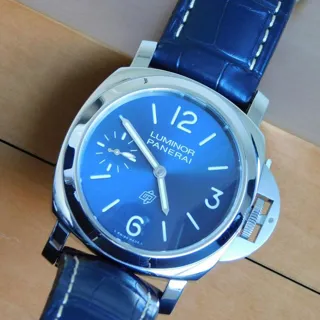 Panerai Luminor PAM01085 44mm Stainless steel Blue