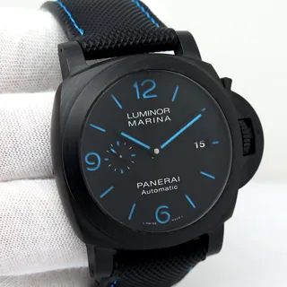 Panerai Luminor 1661 44mm Carbotech$Titanium Black