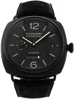 Panerai Radiomir 8 Days PAM 00384 45mm Ceramic Black