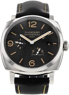 Panerai Radiomir GMT PAM 00628 45mm Stainless steel Black