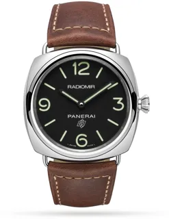 Panerai Radiomir PAM 00753 45mm Stainless steel Black