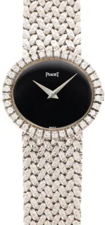 Piaget Vintage 9802 D2 White gold Black