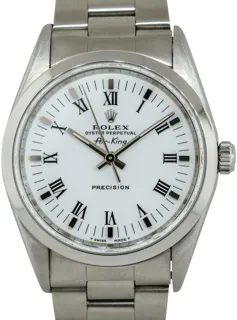 Rolex Air King 14000 34mm Stainless steel White