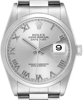 Rolex Datejust 16200 Stainless steel Black