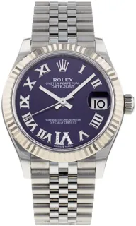 Rolex Datejust 278274 White gold and Stainless steel Aubergine