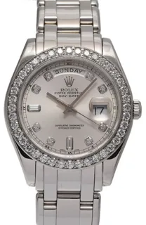 Rolex Day-Date 18946 39mm Silver