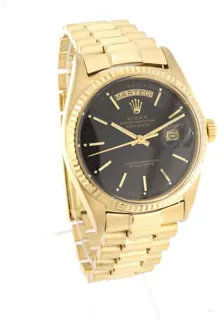 Rolex Day-Date 36 1803 (DAY-DATE  (UP TO 2000)) 36mm Yellow gold Black