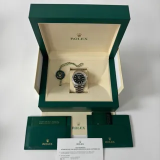 Rolex Day-Date 40 228239 (DAY-DATE ) 40mm White gold Black