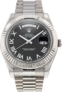 Rolex Day-Date 218239/3 18k white gold Black