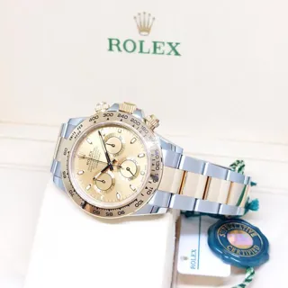 Rolex Daytona 116503 40mm Yellow gold and Stainless steel Champagne