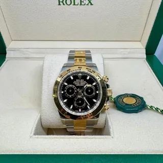 Rolex Daytona 116503 40mm Yellow gold and Stainless steel Black