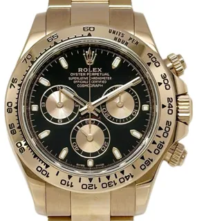 Rolex Daytona 116505 40mm Rose gold Black