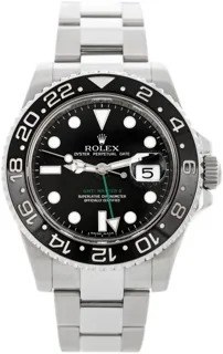 Rolex GMT-Master II 116710LN 40mm Stainless steel Black