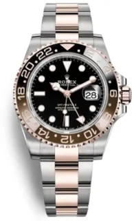 Rolex GMT-Master II 126711CHNR 40mm Yellow gold and Stainless steel Black