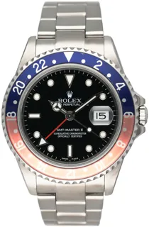 Rolex GMT-Master II 16710 40mm Stainless steel Black