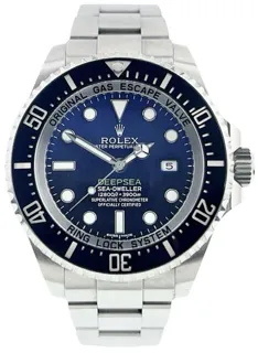 Rolex Sea-Dweller Deepsea 116660 44mm Stainless steel Blue