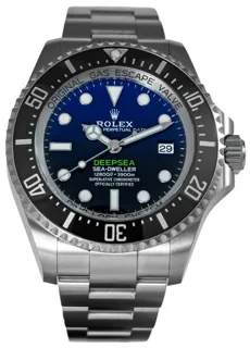 Rolex Sea-Dweller Deepsea 126660 44mm Stainless steel Blue