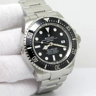 Rolex Sea-Dweller Deepsea 136660 44mm Stainless steel Black