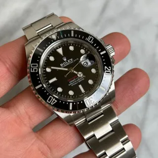 Rolex Sea-Dweller 126600 (SEA-DWELLER (FROM 2017)) 43mm Stainless steel Black