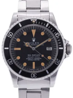 Rolex Sea-Dweller 1665 (SEA-DWELLER (UP TO 1989)) 40mm Stainless steel Black