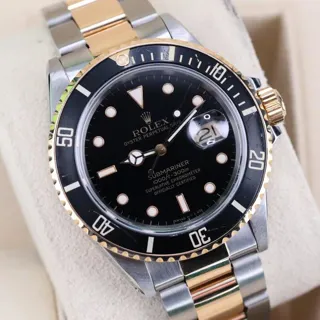 Rolex Submariner 16803 40mm Stainless steel Black