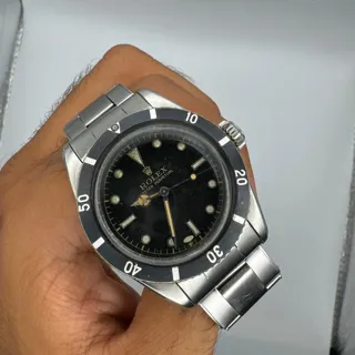 Rolex Submariner 6538 38mm Stainless steel Black